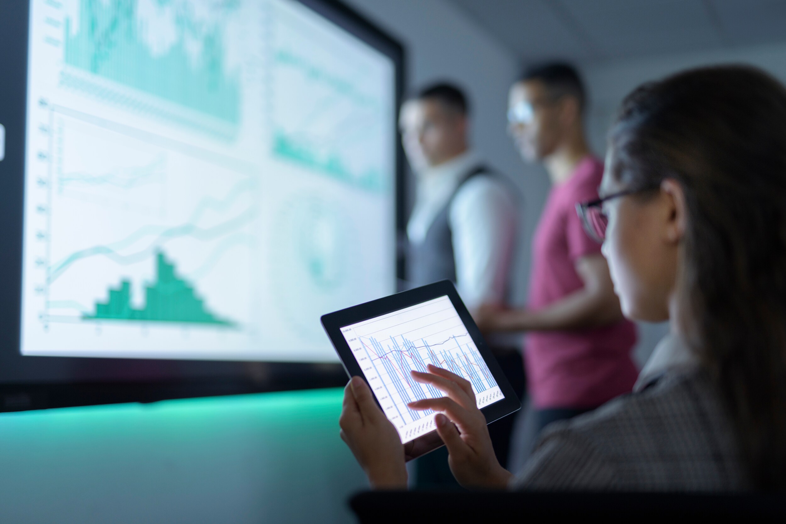 Meeting Review Reports Stock photography