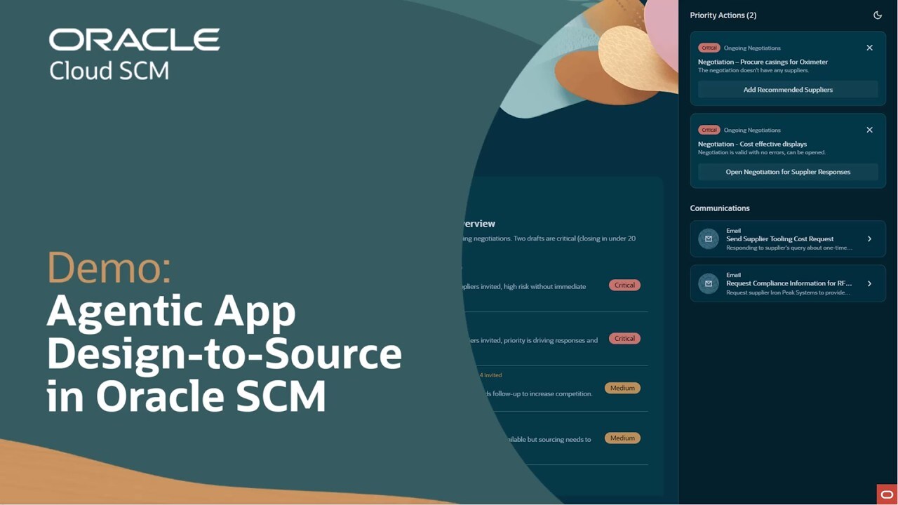 Thumbnail image for Agentic App Design-to-Source in Oracle SCM