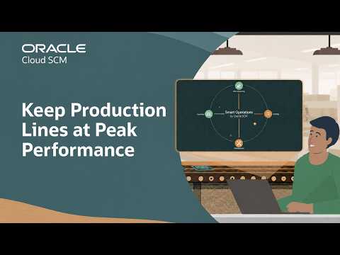  Oracle Smart Operations: Improve Manufacturing with AI (1:21)