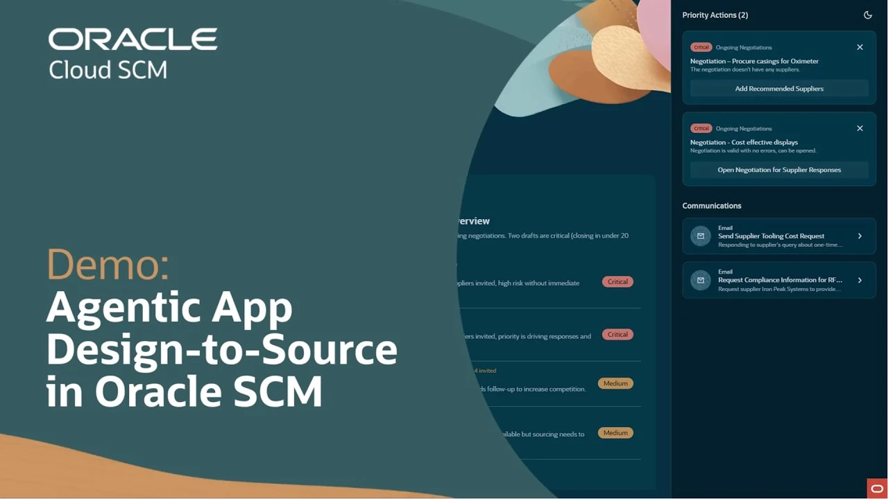 Thumbnail image for Agentic App Design-to-Source in Oracle SCM