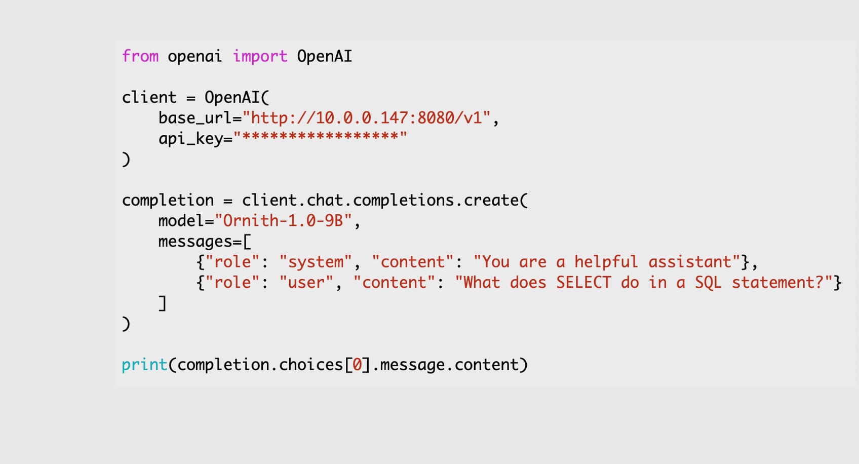 OpenAI Chat Client for Python