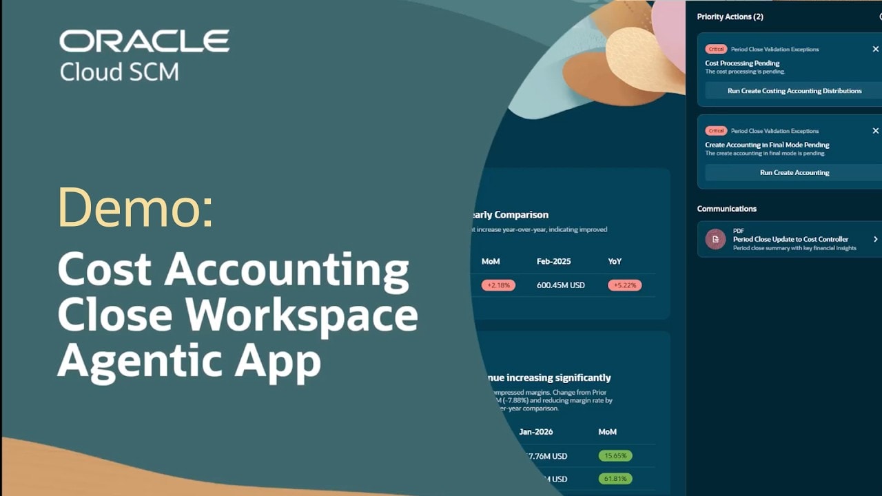 Thumbnail image for Cost Accounting Close Workspace Agentic App
