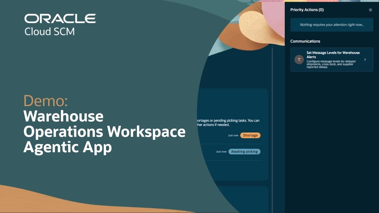 Thumbnail image for Warehouse Operations Workspace Agentic App
