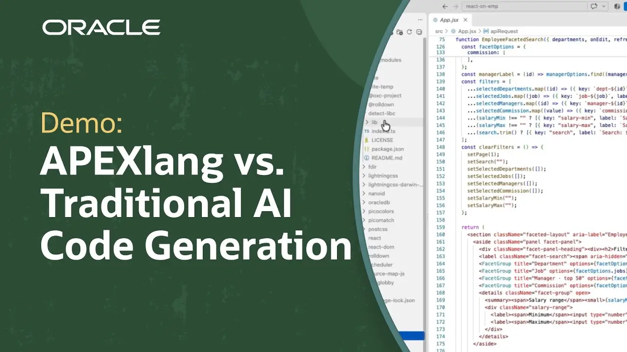 Thumbnail image for APEXlang vs. Traditional AI Code Generation