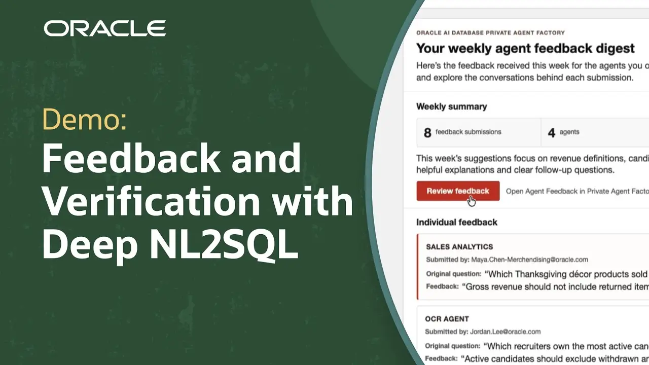 Thumbnail image for Demo Feedback and Verification with Deep NL2SQL