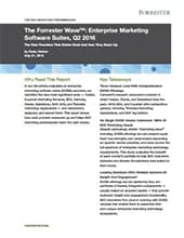 Oracle Named a Leader in Enterprise Marketing Software Suites 2016
