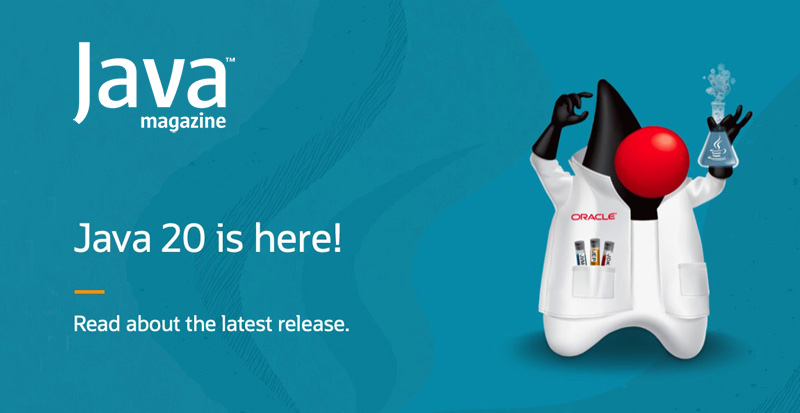 Java Magazine banner Image