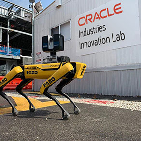 近未来の建設現場