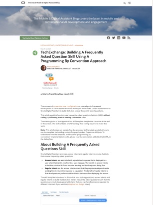 Building Awesome Frequently Asked Question Skills