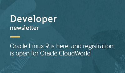 Developer Newsletter Banner Image