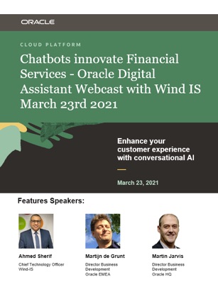 Chatbots innovate Financial Services