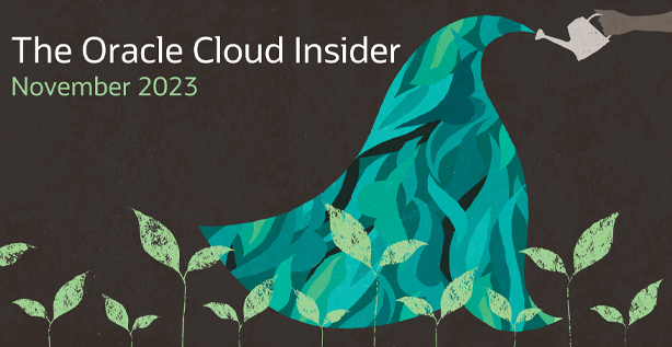 The Oracle Cloud Insider