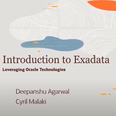 Exadata 소개 영상