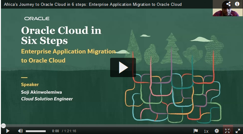 Oracle Cloud In Six Steps Video