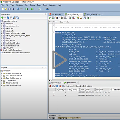 Contact tracing with Oracle Application Express (APEX) - image