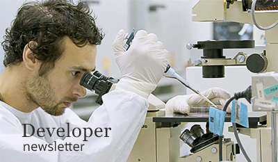 Developer newsletter banner image