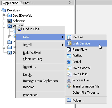 Creating a Web Service