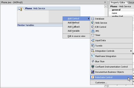 Adding a RoboSuite control