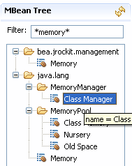 MBean and attribute filtering