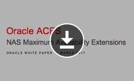 Oracle ACFS NAS MAX Extensions