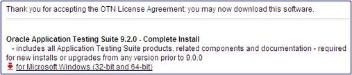 インストールガイド - Oracle Application Testing Suite 9.20