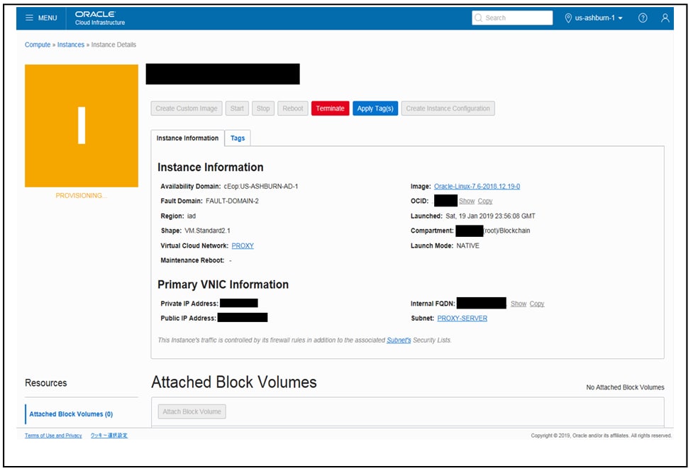 Oracle Cloud Infrastructure