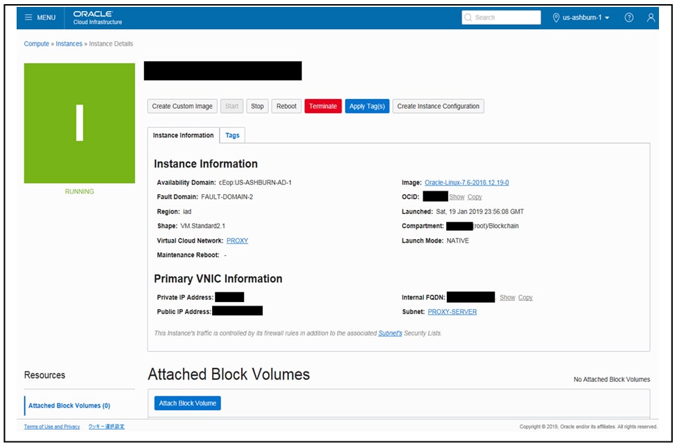 Oracle Cloud Infrastructure