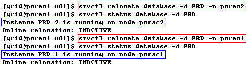 Reubicar el servicio Base de Datos