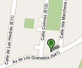 A map marking my location
