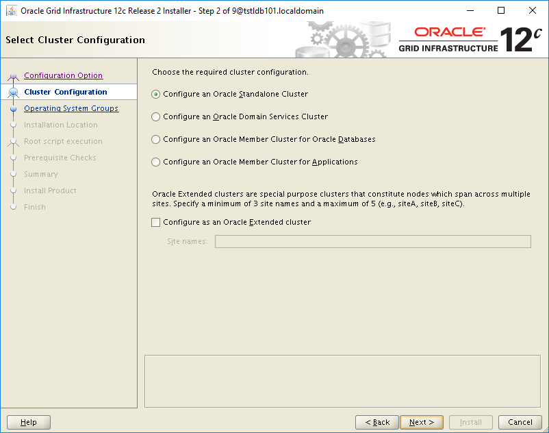 Oracle grid infrastructure 19c