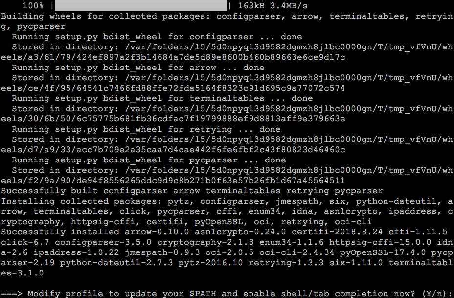 Utilizando o Oracle Cloud Infrastructure CLI (OCICLI) Parte 1
