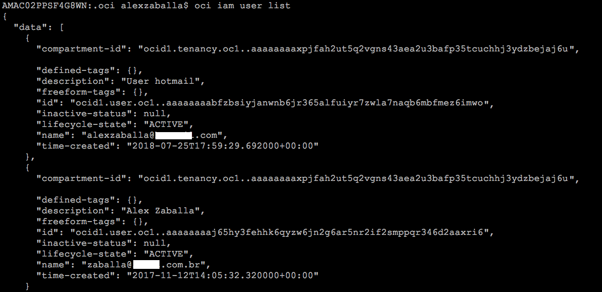 Utilizando o Oracle Cloud Infrastructure CLI (OCICLI) Parte 1