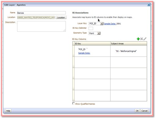 Vinculación de capas: datos geoespaciales con datos de negocio