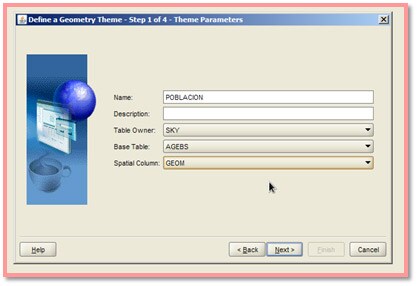 Wizard de Creación de Tema geométrico