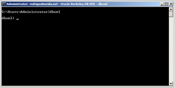Acessando o Oracle Berkeley DB XML
