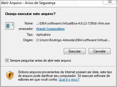 iniciar o processo de atualização