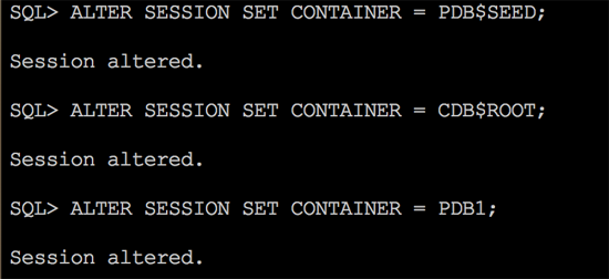 Verificando qual é o container corrente: