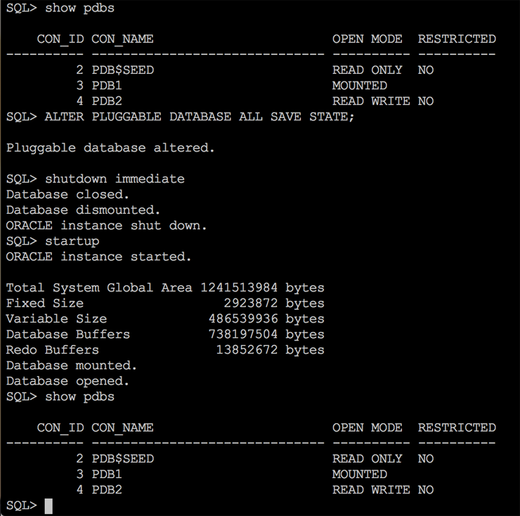 Verificando qual é o container corrente: