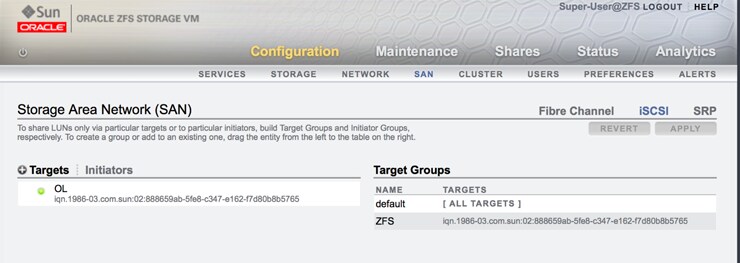 Instalação Oracle Database 12c sobre Oracle RAC 12c com ASM sobre Oracle Storage ZFS