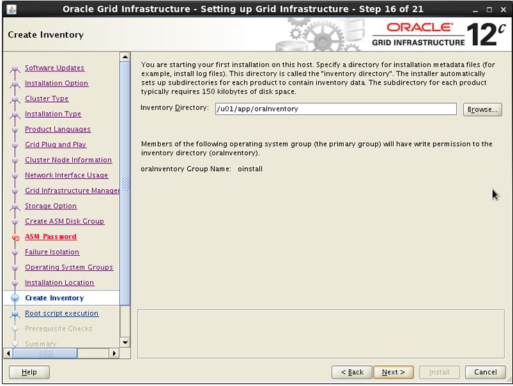 Instalação Oracle Database 12c sobre Oracle RAC 12c com ASM sobre Oracle Storage ZFS