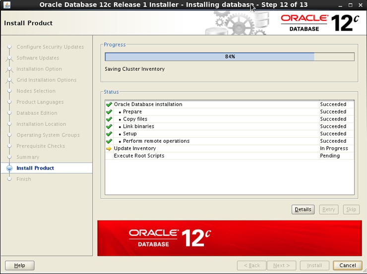 Instalação Oracle Database 12c sobre Oracle RAC 12c com ASM sobre