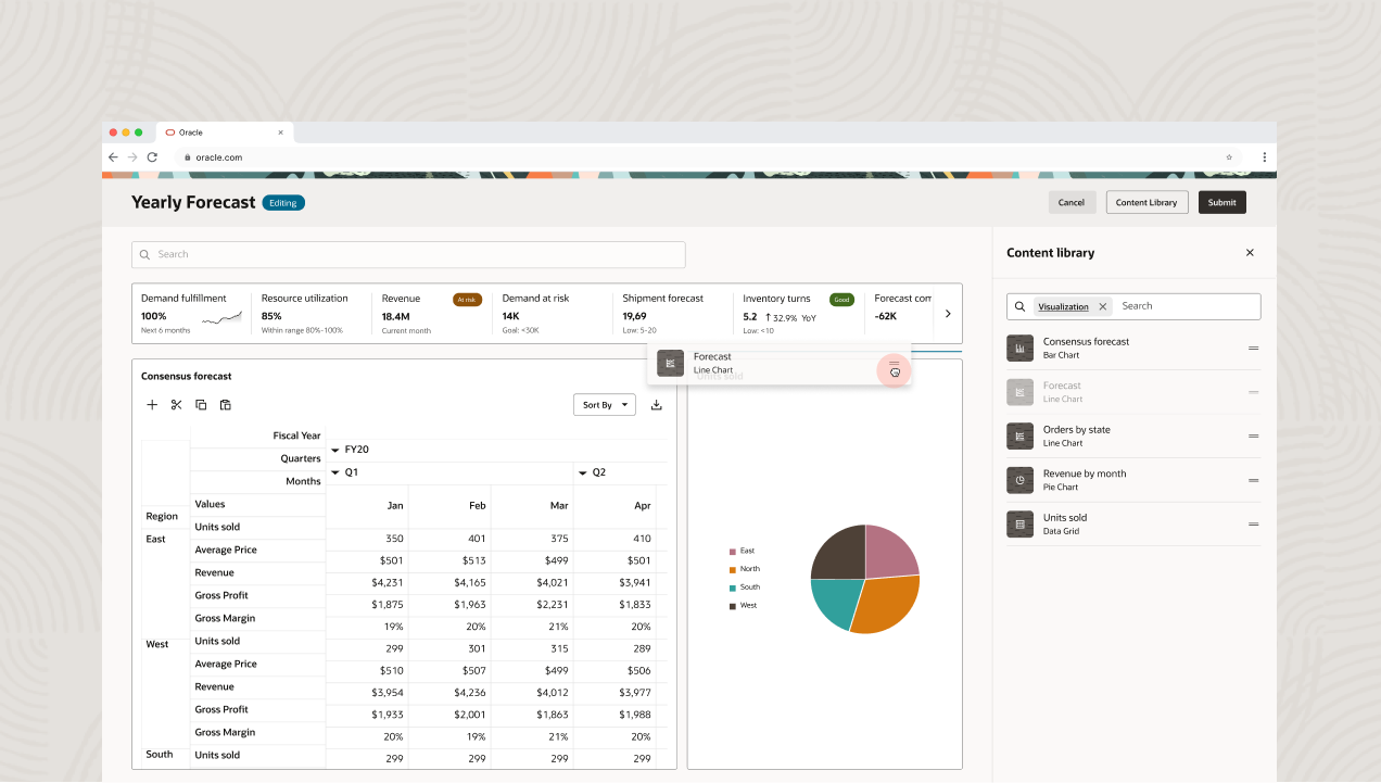 Component library | redwood.oracle.com