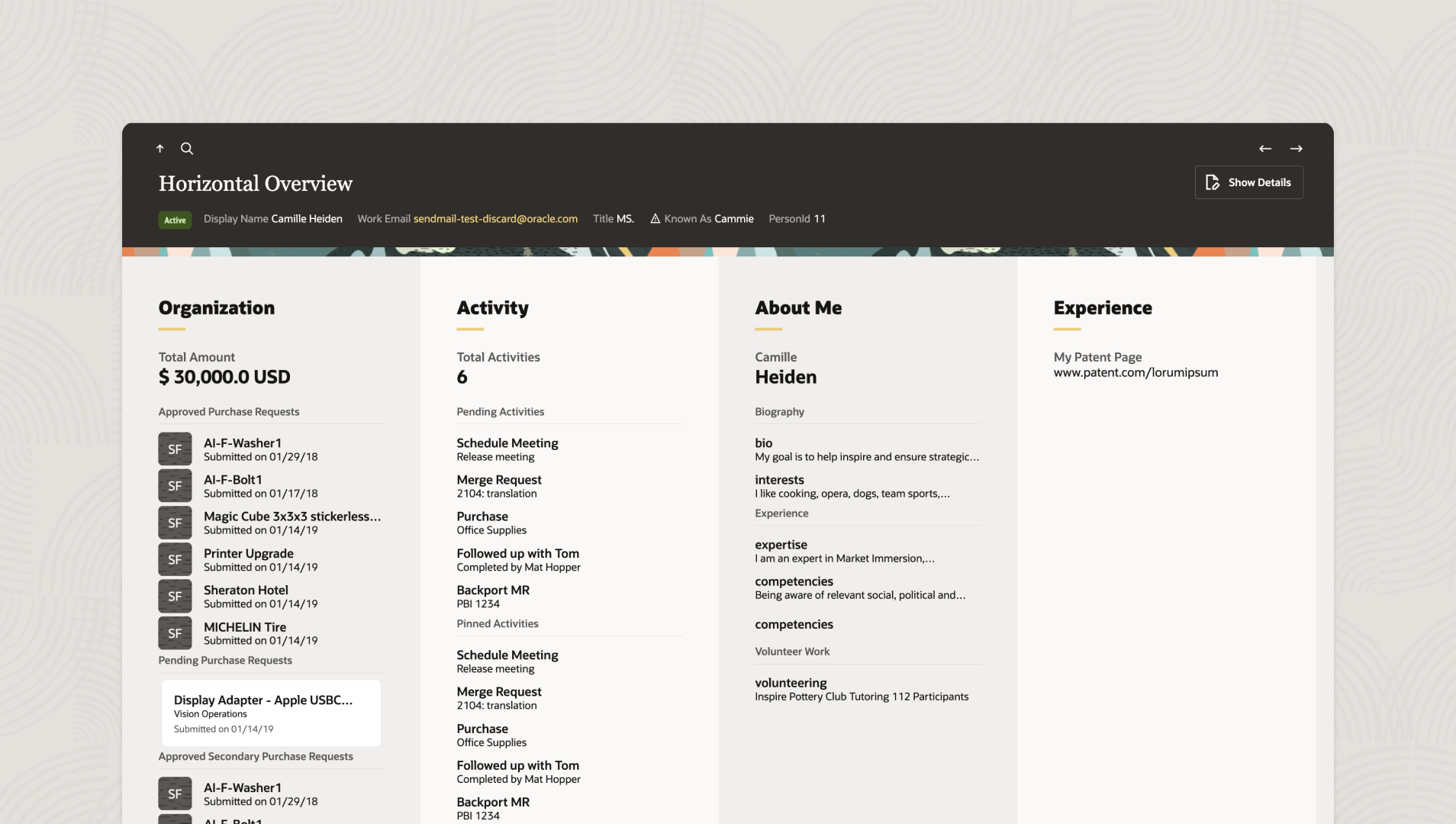 Component library | redwood.oracle.com