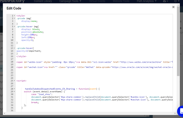 Chinese Sharing Icons