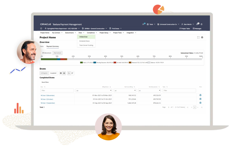 Oracle Textura Payment Management - Construction Project and Task Management Solution