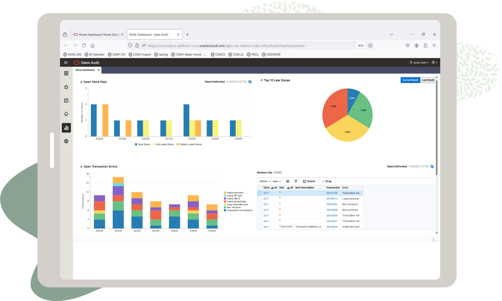 A Leader in Merchandise Operations Management