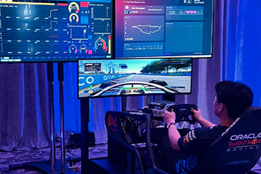 Oracle Red Bull Training Simulator image
