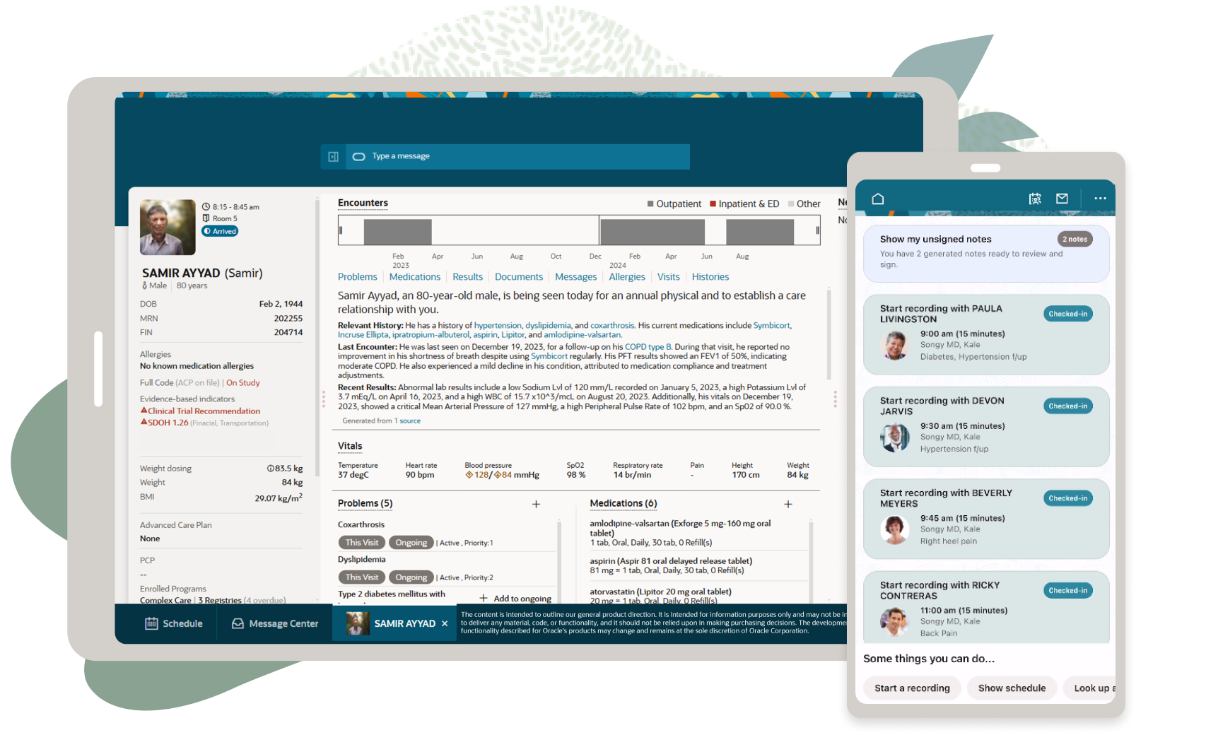 Enhance physician-patient interactions with Oracle Health Clinical AI Agent