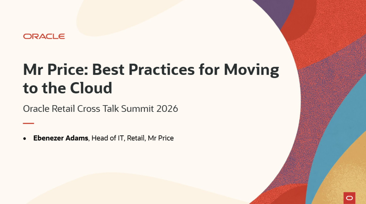 Mr Price: Best Practices for Moving to the Cloud