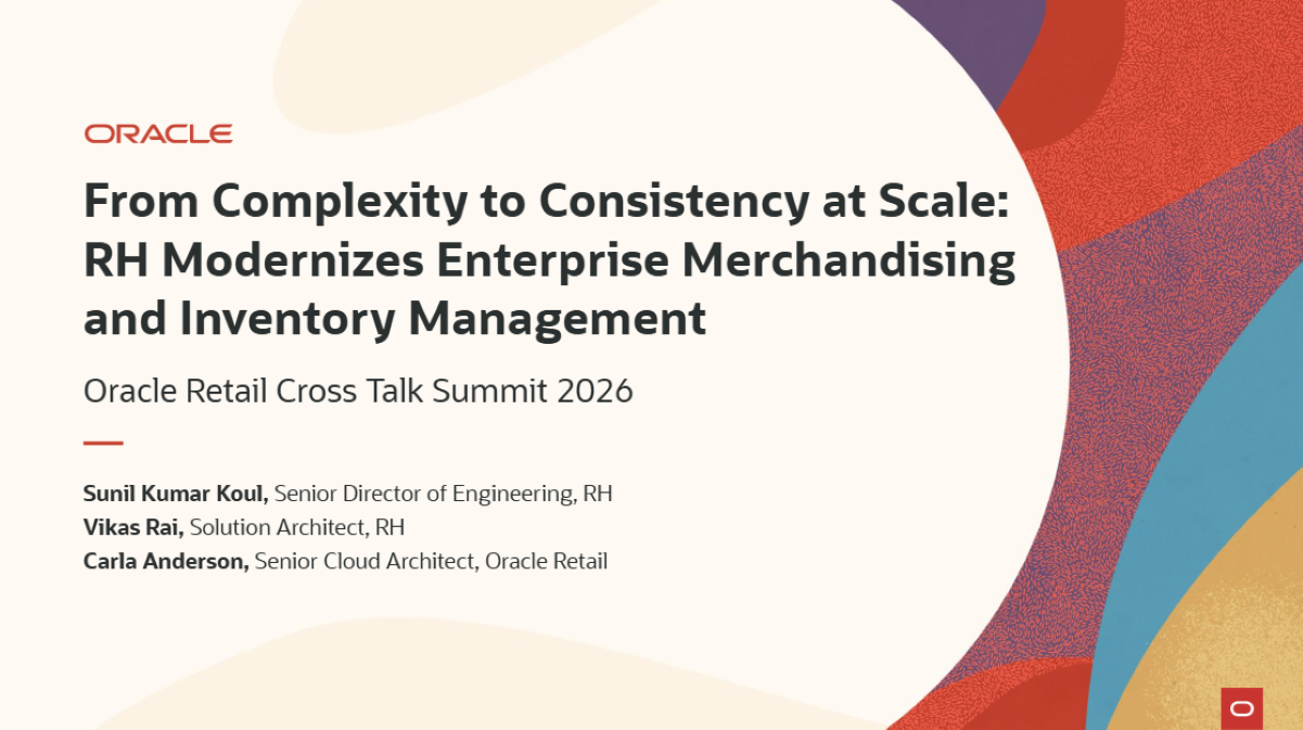 From Complexity to Consistency at Scale: RH Modernizes Enterprise Merchandising and Inventory Management